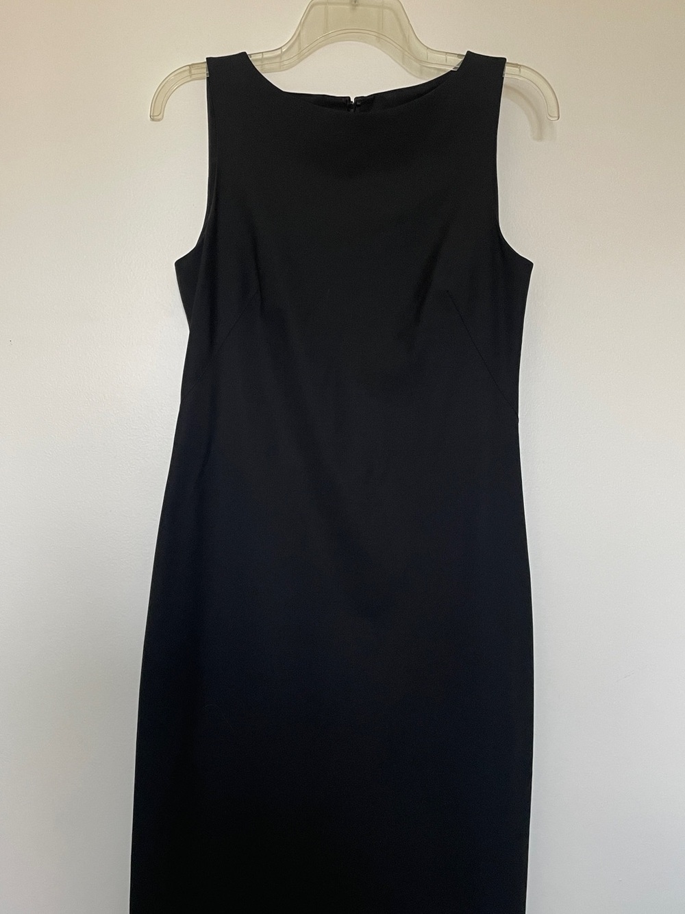 Theory Black Sleeveless Sheath Dress